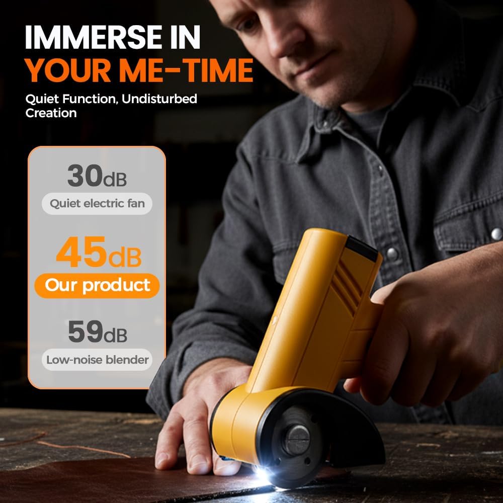 Cordless Heavy-Duty Fabric Shears – Precision Cutting for Carpet, Cardboard, & Thick Textiles ✂️📦