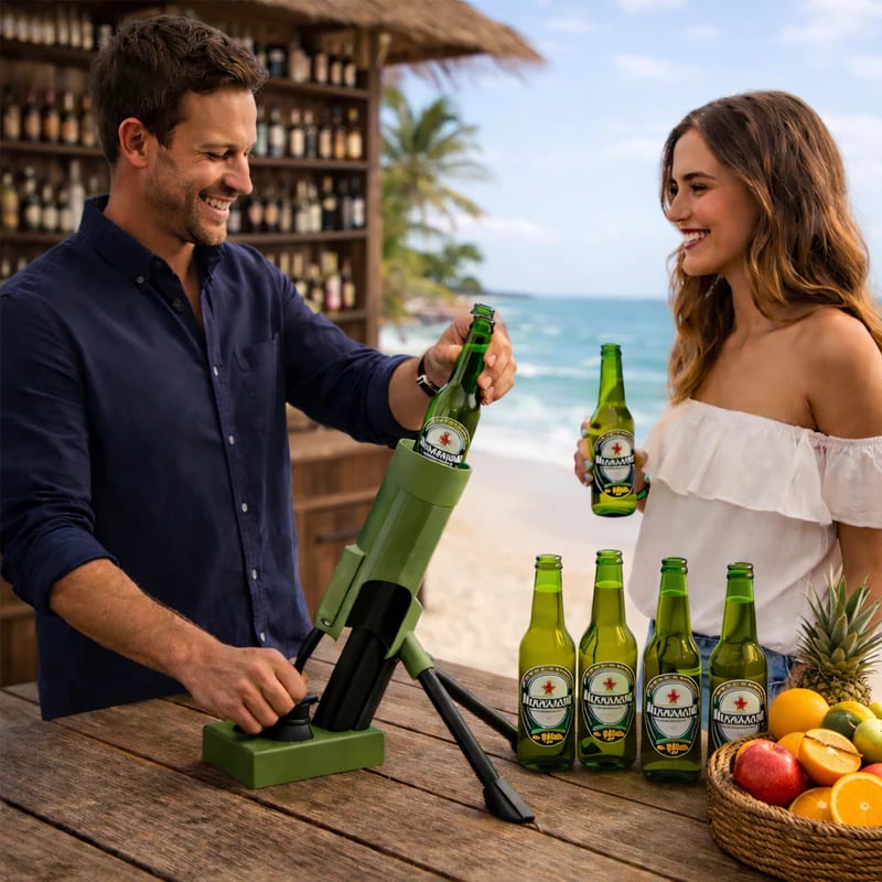 Beer Bottle Mortar Bottle Opener🍺