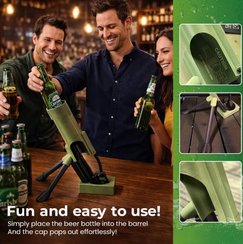 Beer Bottle Mortar Bottle Opener🍺