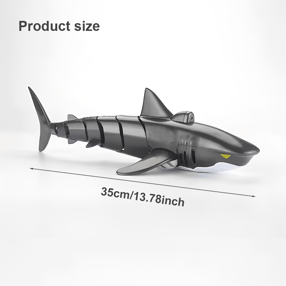 🦈💦2.4G Remote Control Shark Toy – Realistic Swimming RC Shark for Kids