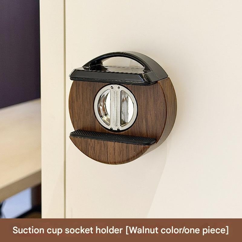 🌟🌸No-Drill Suction Cup Power Strip Holder