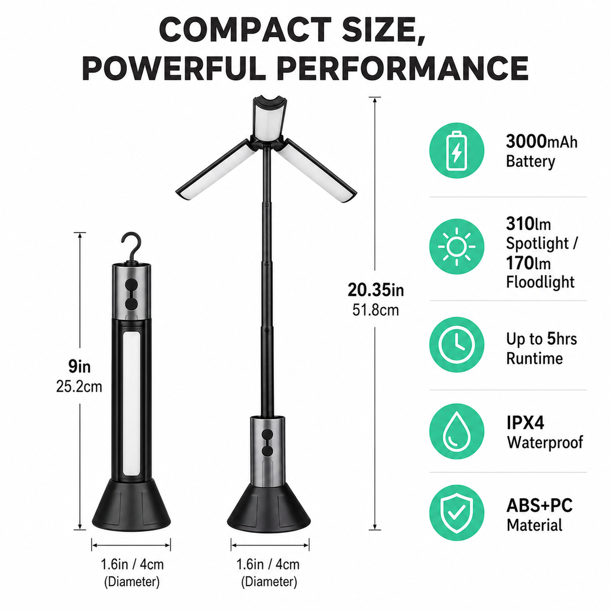 Rechargeable LED Camping Lantern