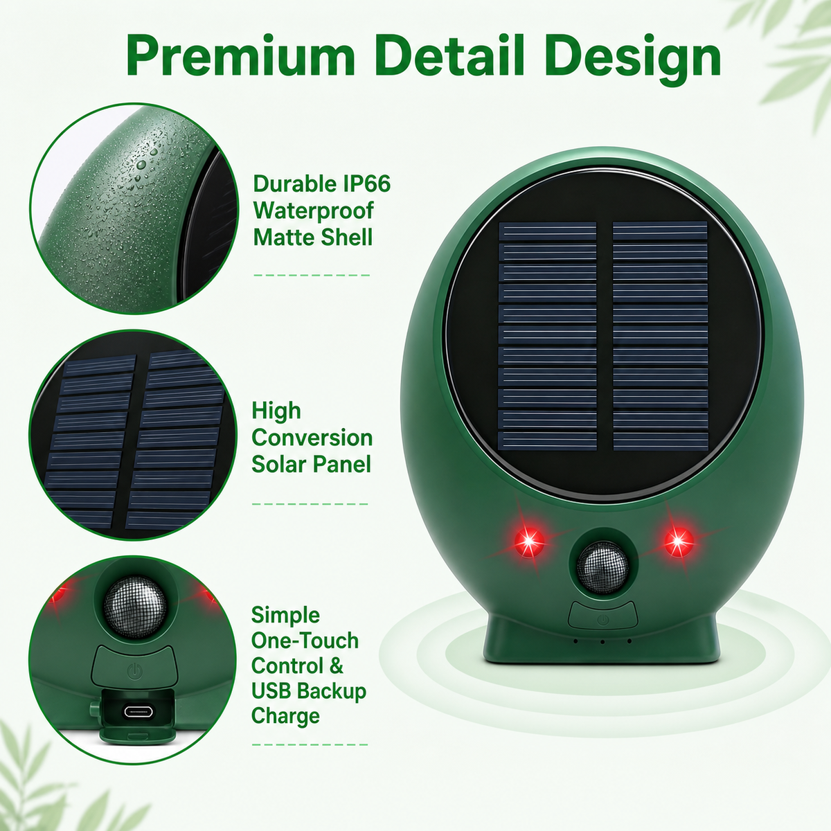 Solar Animal Repeller Deterrent