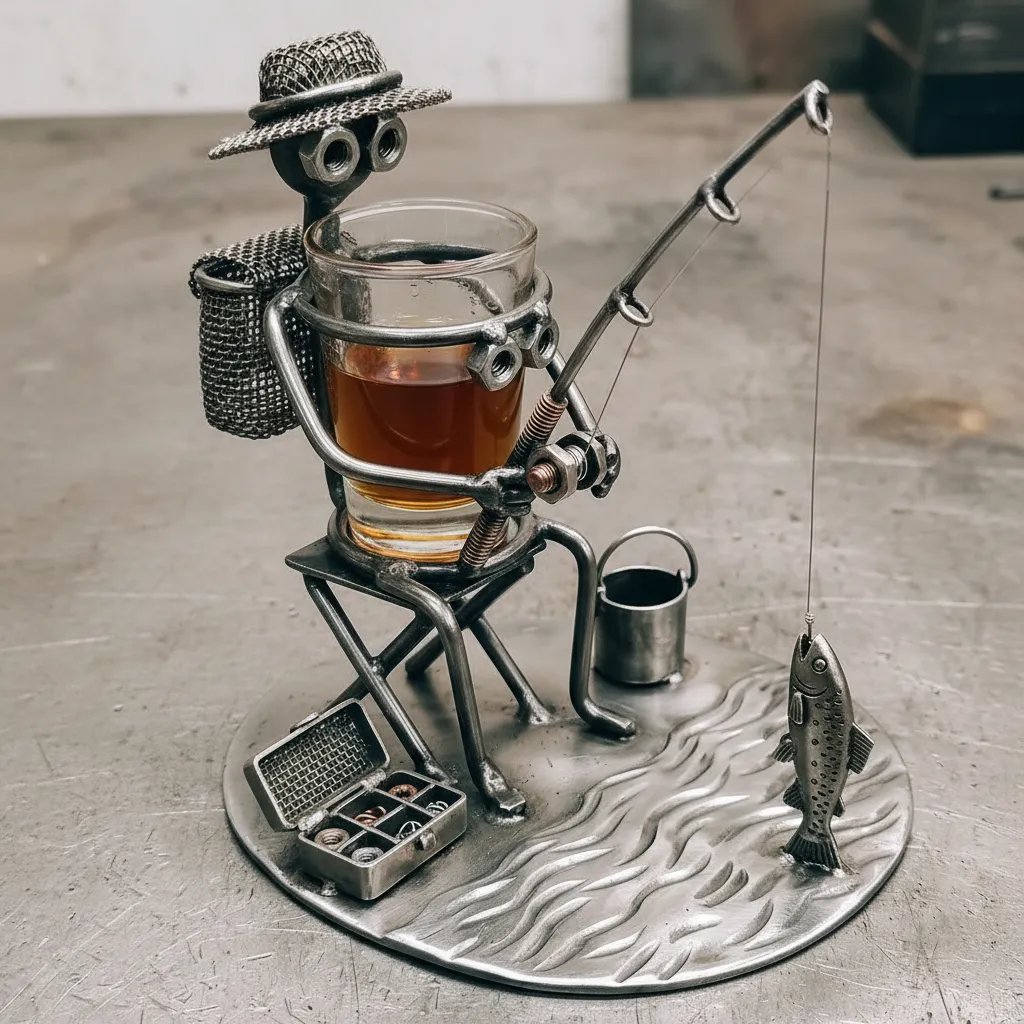 🔥Hot Sales 49% OFF - 🎣Fishing Buddy Shot Glass Holder