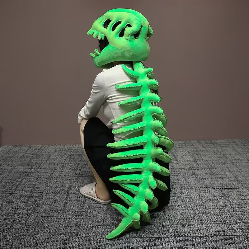 🏆1 Bestselling🏆New Dinosaur Skeleton Headgear Mask Funny Dinosaur Bone Doll Gift