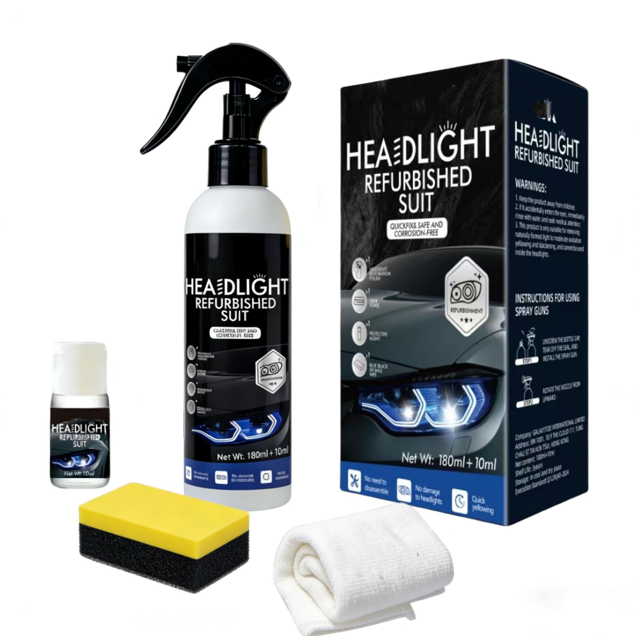 🔥Limited-time offer 🔥Headlight Restoration Kit