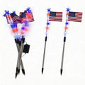 🔥Last Day 49% OFF - 🔥8 Solar American Flag Pathway Lights – Red, White & Blue Yard Glow for 250th Independence Celebration 🇺🇸✨