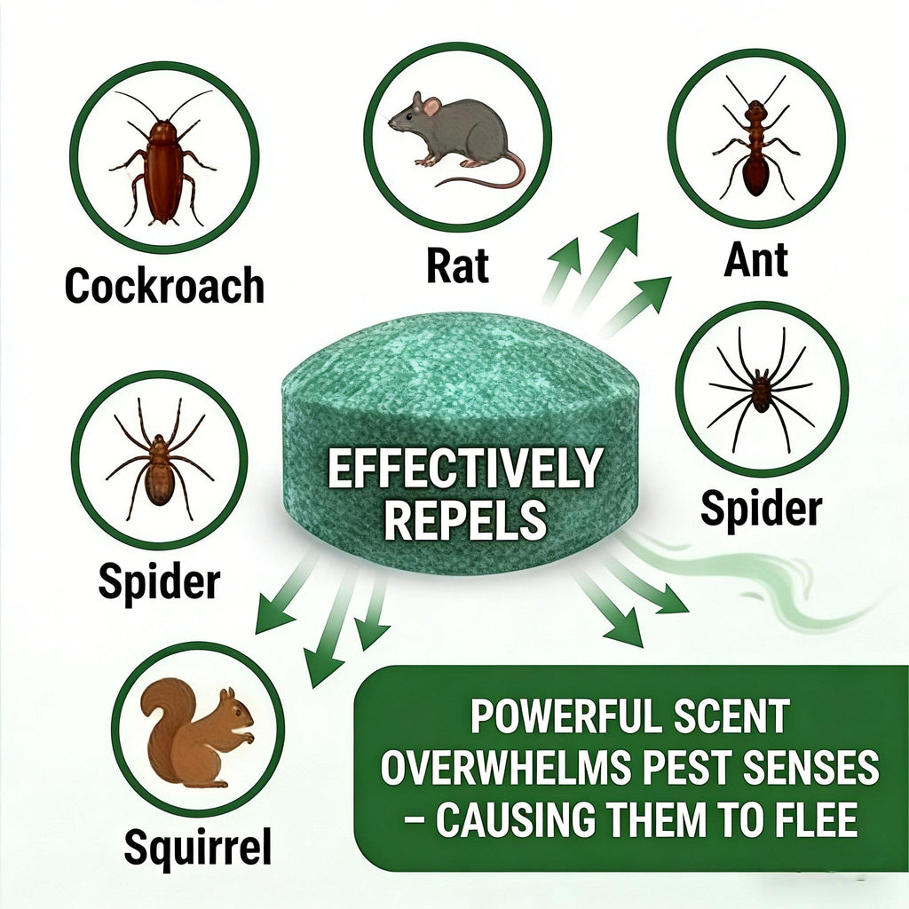(🎁Last Day 50% OFF)🌿Peppermint Cinnamon Oil Mice Repellent for Squirrel Rats Spider Pests, Mice Repellent for Indoor/Outdoor Use