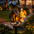 🔥 Limited 49% OFF Today!🐉Solar Dragon Garden Light Set🔥– ✨2 Dragons Included for Magical Outdoor Decor🎁