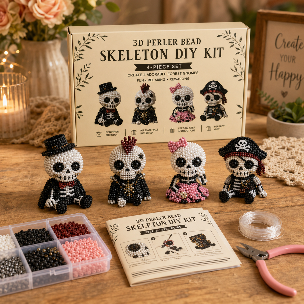 ✨Petite 3D Beaded Animal Kit – Cute, Relaxing & Giftable