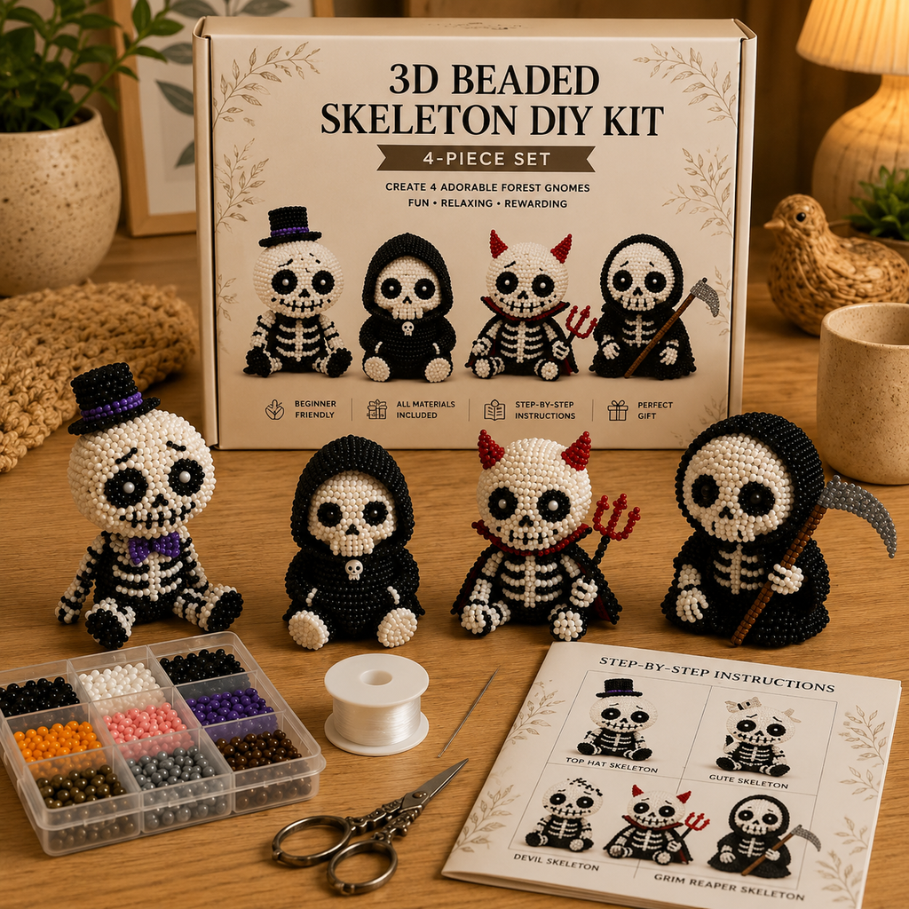 ✨Petite 3D Beaded Animal Kit – Cute, Relaxing & Giftable