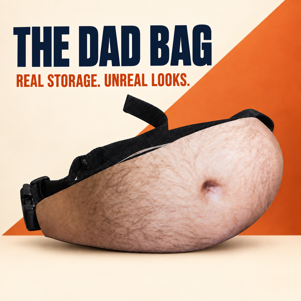 Oohho™ Funny Pot-Belly Waist Pack — A Hilarious Gag Gift