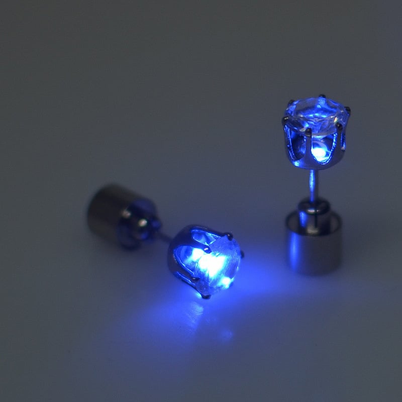 🔥Christmas Early Discount 40% Off✨🎅LED Earrings, Light Up Stud Earrings🌟
