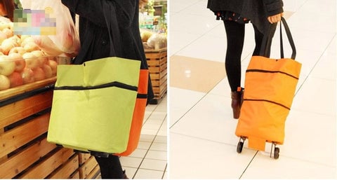🥳💞 50K+ SALES! ⚡🛒 Shopping bag foldable green bag
