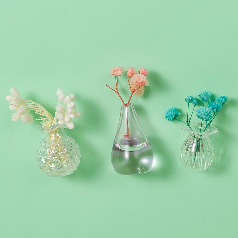 🔥LAST DAY 49% OFF🌸Cute Plant Ceramic Vase Fridge Magnets