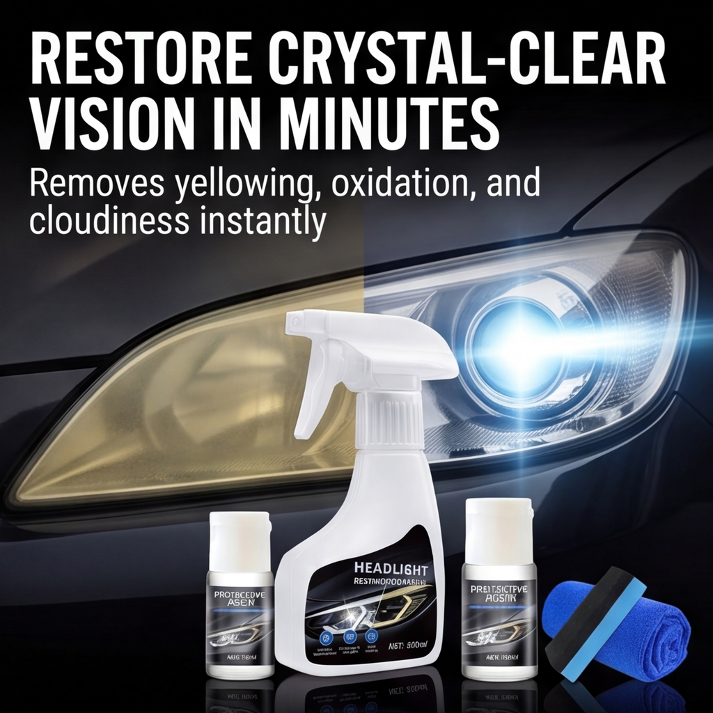 🔥Limited-time offer 🔥Headlight Restoration Kit