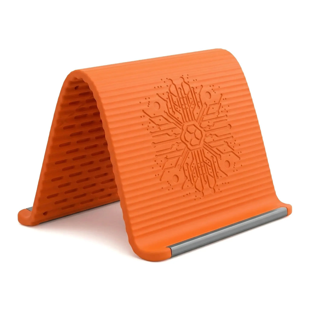 Flexible Silicone Aluminum Phone holder stand, Bendable Rollable Foldable Design