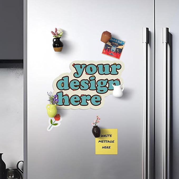 🔥LAST DAY 49% OFF🌸Cute Plant Ceramic Vase Fridge Magnets