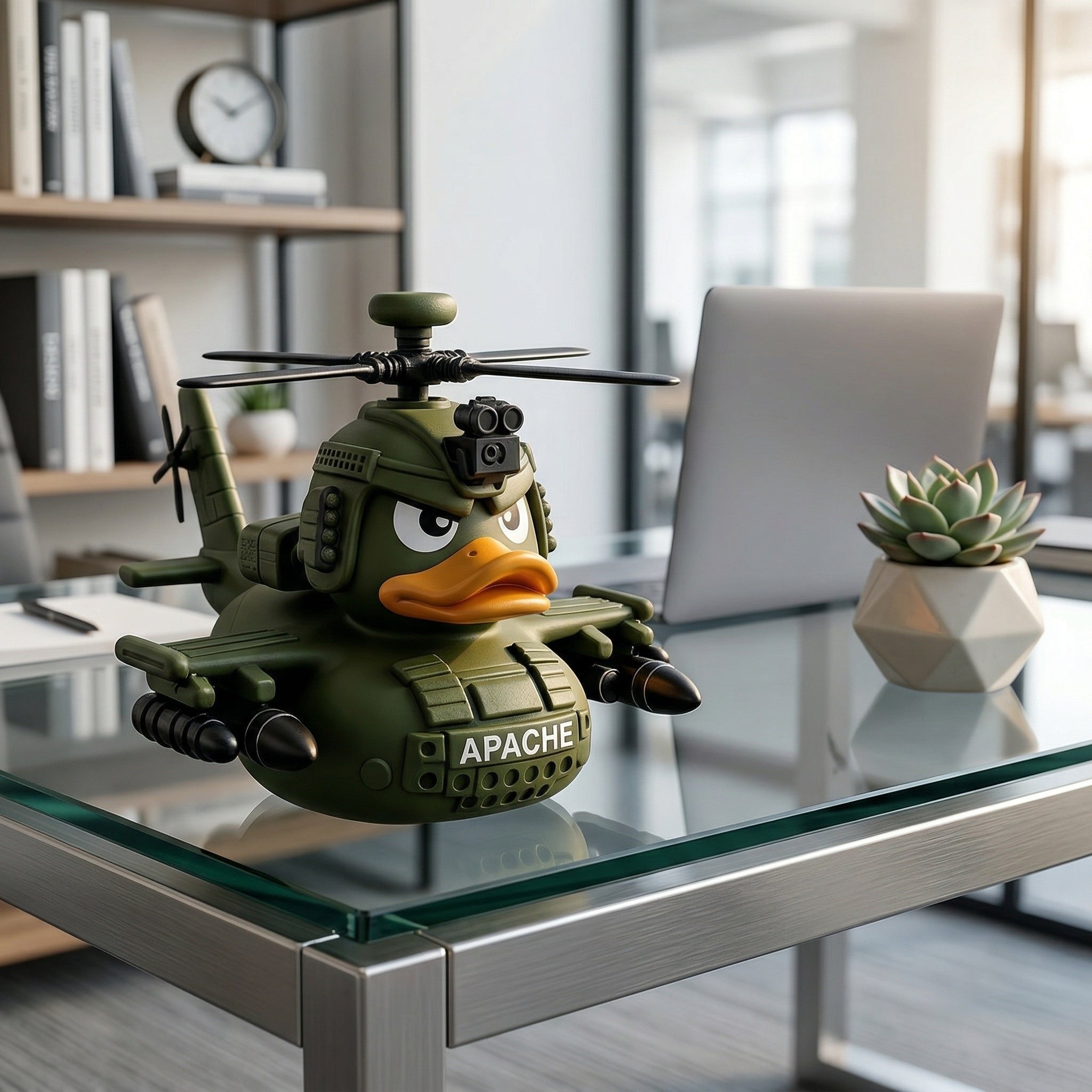 AH-64 Apache Rubber Duck – Tactical Quack Attack!