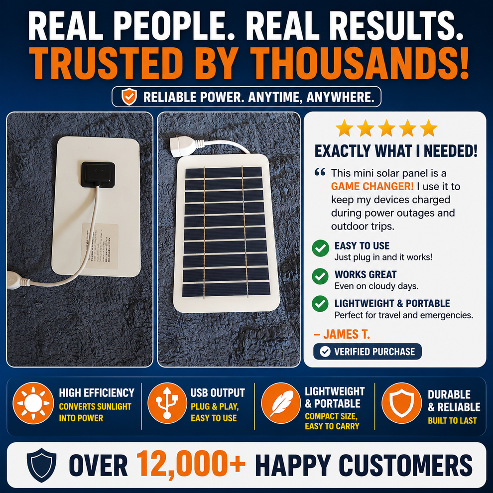 Oohho™Emergency Solar Charger