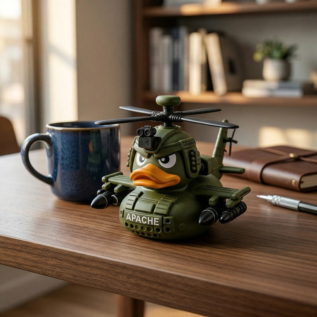 AH-64 Apache Rubber Duck – Tactical Quack Attack!