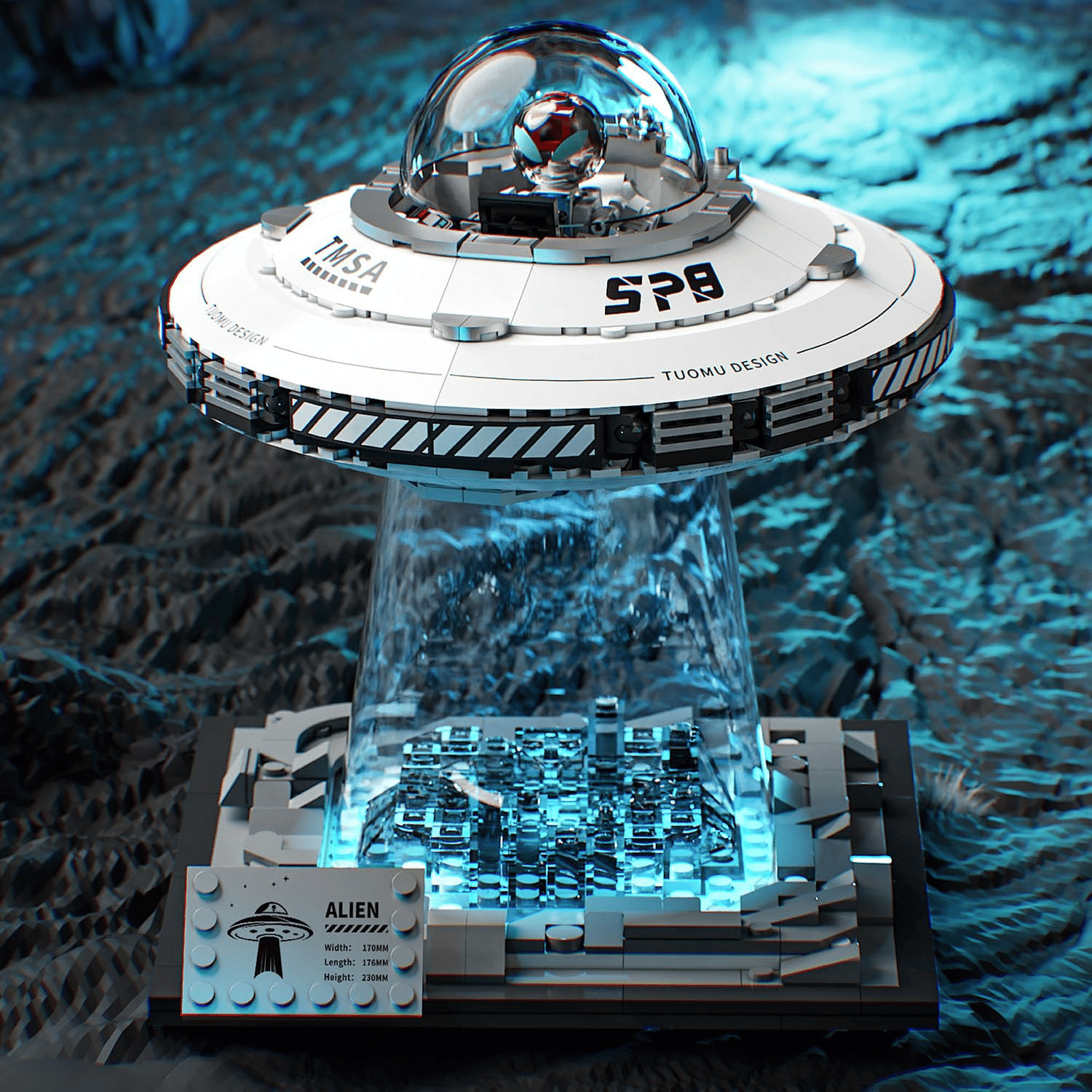 🛸Space UFO Spaceship Building Sets