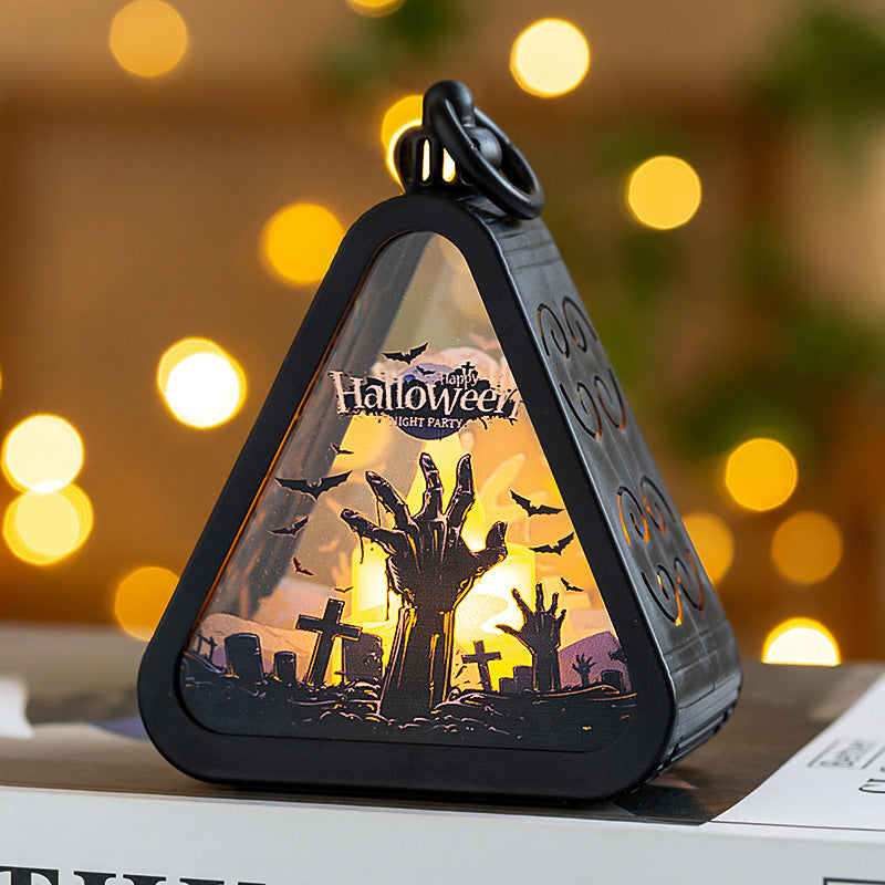 Halloween decorations portable jack-o-lanterns tabletop ornaments