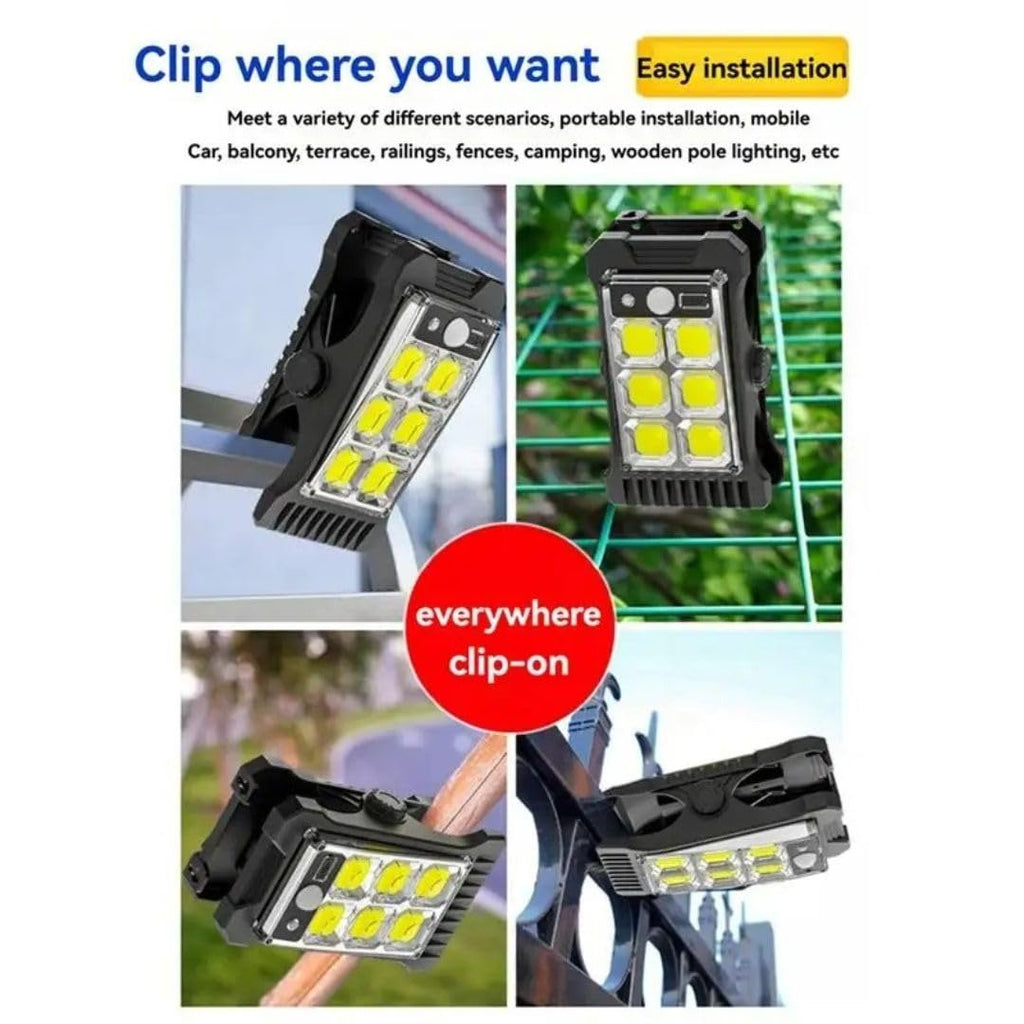 24-Hour Flash Deal⏰ Solar LED Motion Sensor Clip Light – Bright, Smart & Portable🌞💡