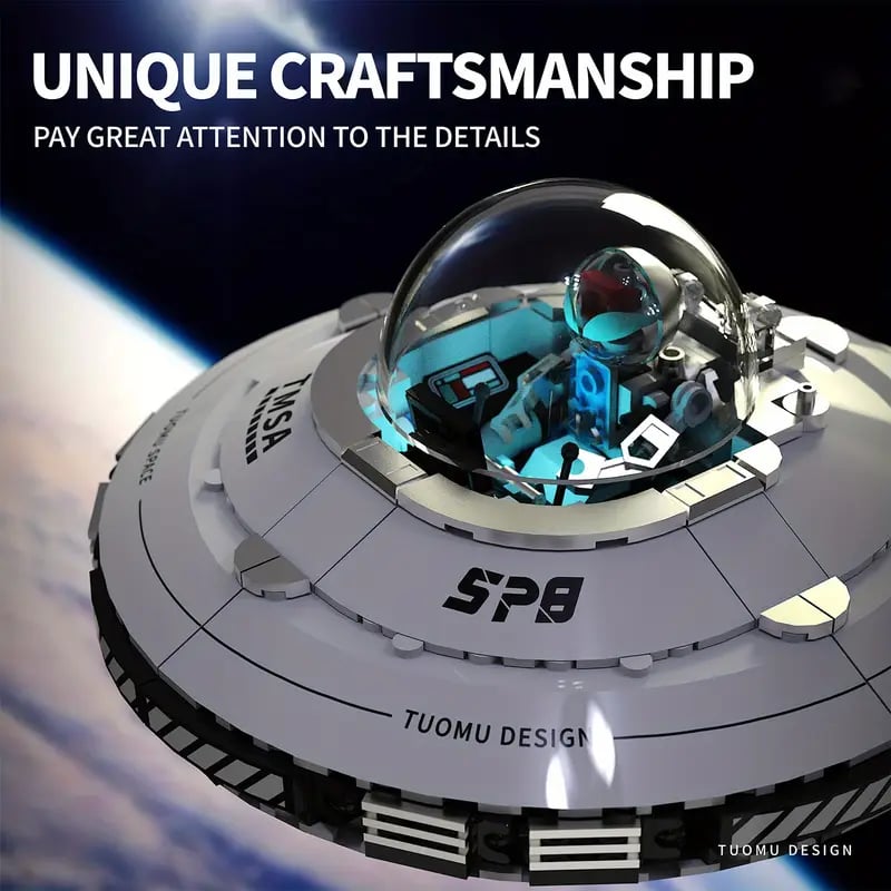 🛸Space UFO Spaceship Building Sets