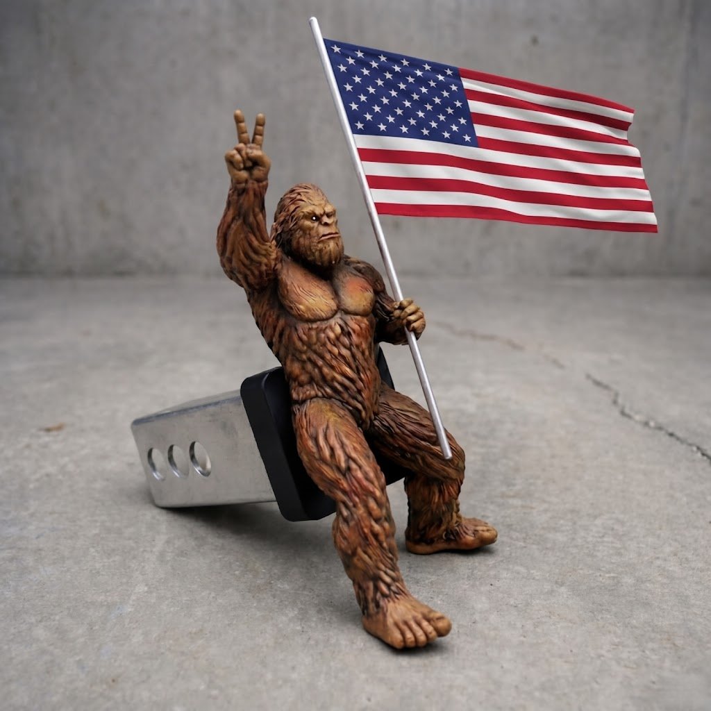 🔥LAST DAY 49% OFF - 🇺🇸 Patriot Bigfoot Trailer Hitch