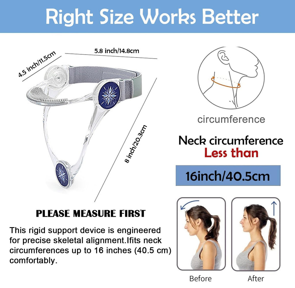 😍Adjustable Neck Support - Neck Brace Cervical Collar