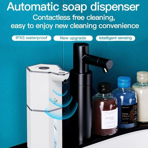 24-Hour Flash Deal⏰ Automatic Foaming Soap Dispenser (12oz) | Smart, Hygienic & Rechargeable 🔋