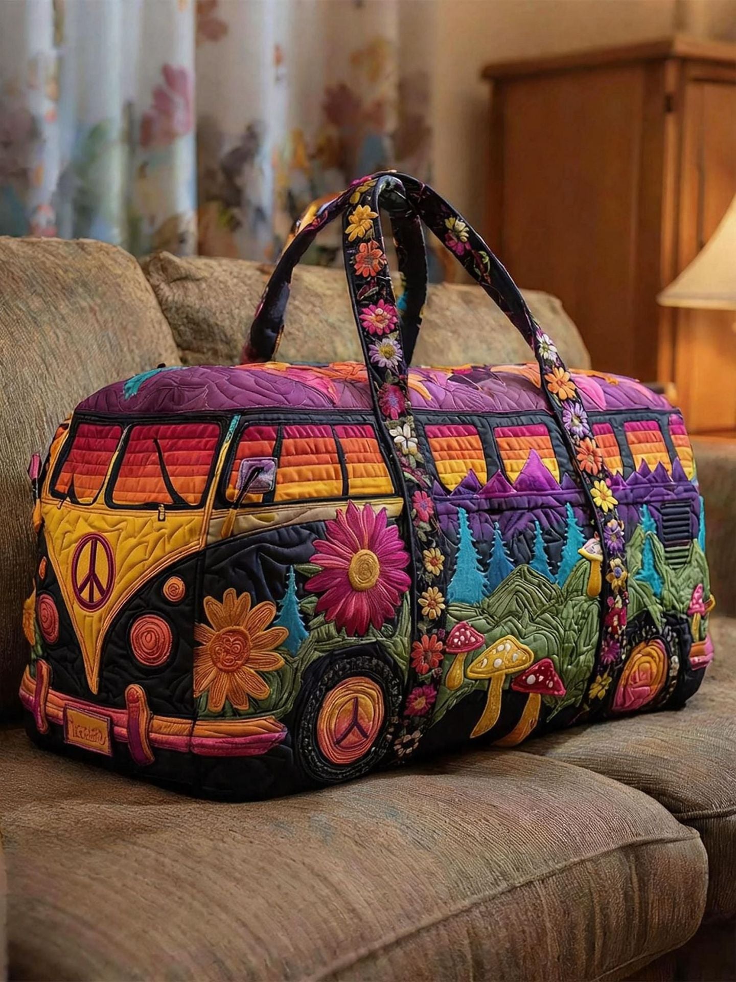 🔥HOT SALE 49% OFF🌿Unisex Boho Quilted Weekender Travel Bag✨