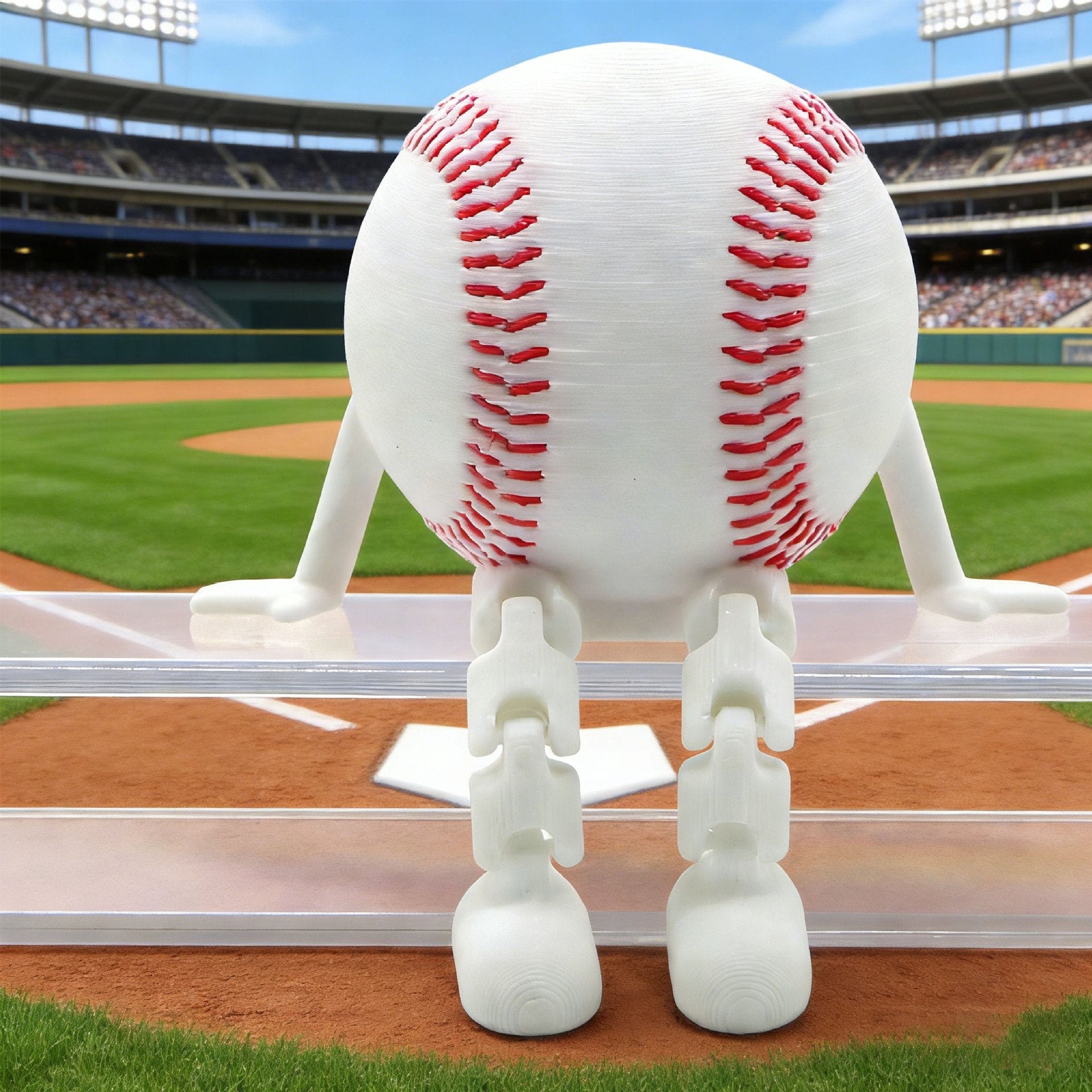 🔥LAST DAY 49% OFF💖3D Printed Golf Ball Desk Buddy