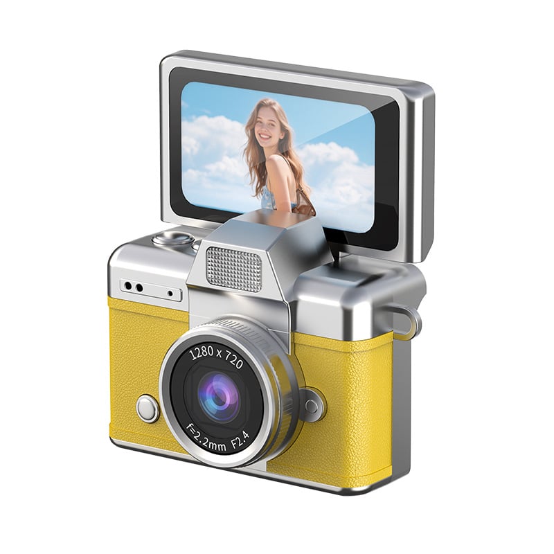 Y2K Pocket Mini Digital Camera 📸 1.47" LCD Screen Compact Photo & Video Cam (No TF card)