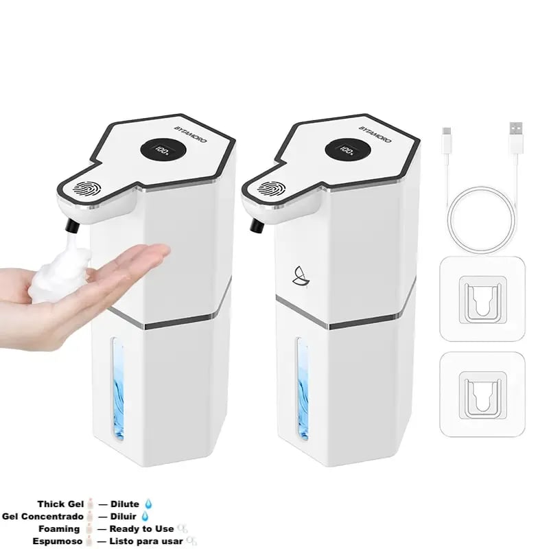 24-Hour Flash Deal⏰ Automatic Foaming Soap Dispenser (12oz) | Smart, Hygienic & Rechargeable 🔋