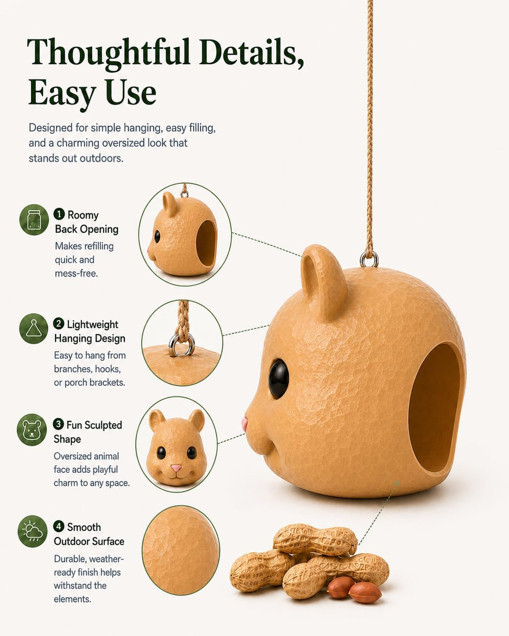 Garden Animal Feeder