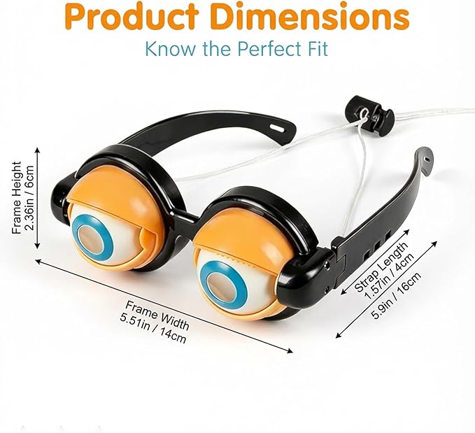 Interactive Winking Mechanism Funny Glasses