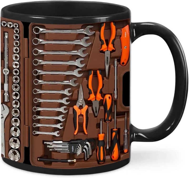 🎁NEW YEAR SALE 49% OFF - The "Heavy-Duty" Toolbox Coffee Mug