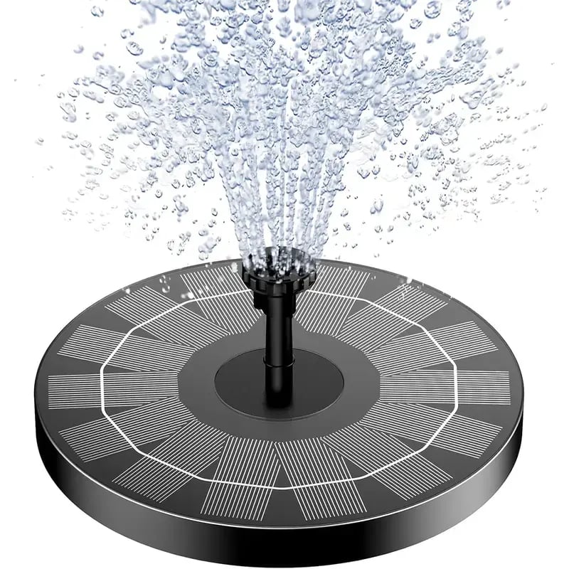 🌞Solar Fountain💧 – Bath Toy For Children, 1.5W Solar Panel Kit Water Pump, 4 Nozzles