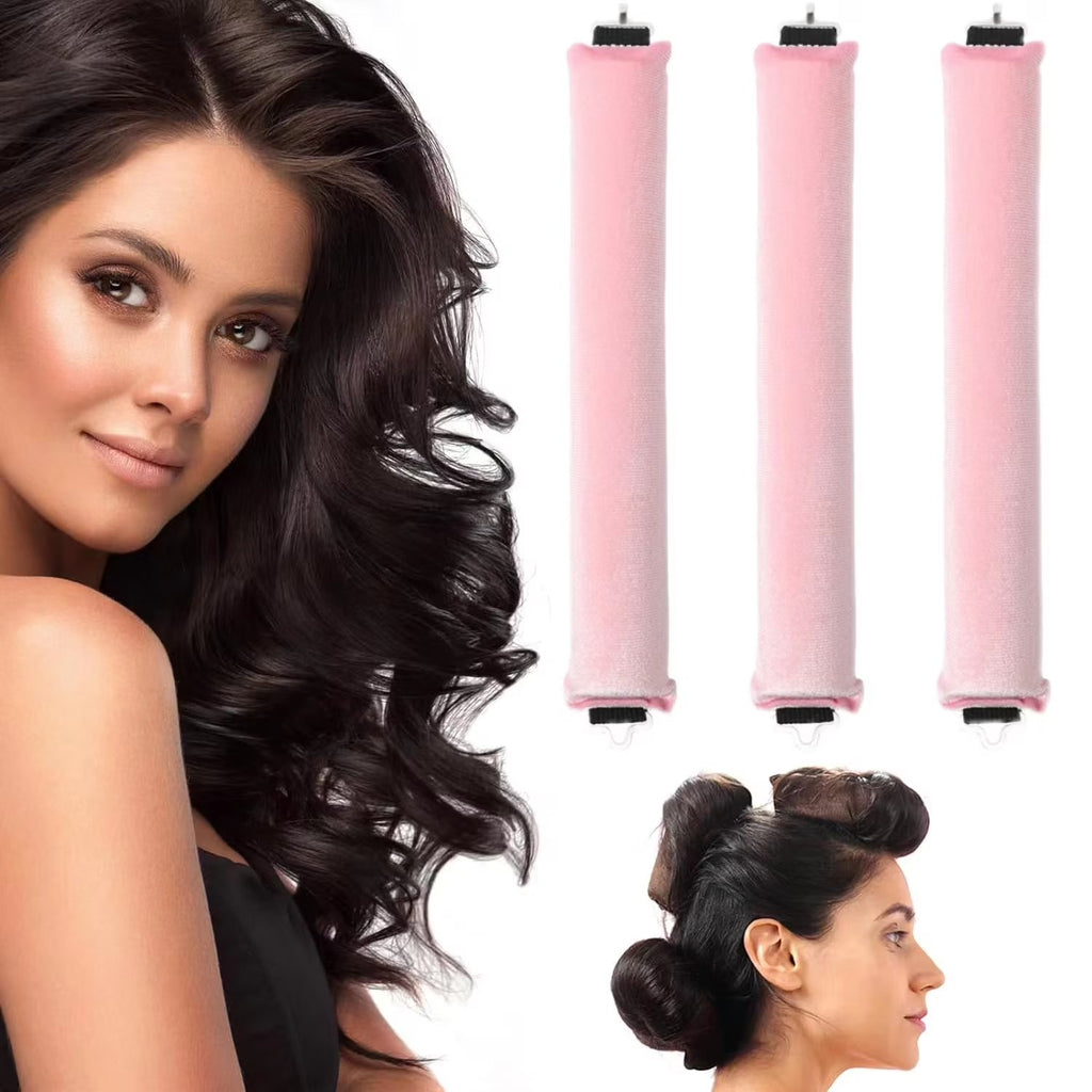 ✨ 1.2in Thickened Velvet Heatless Curler | No Heat No Damage ✨