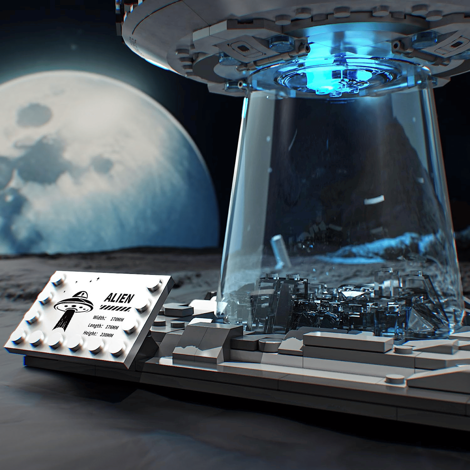 🛸Space UFO Spaceship Building Sets