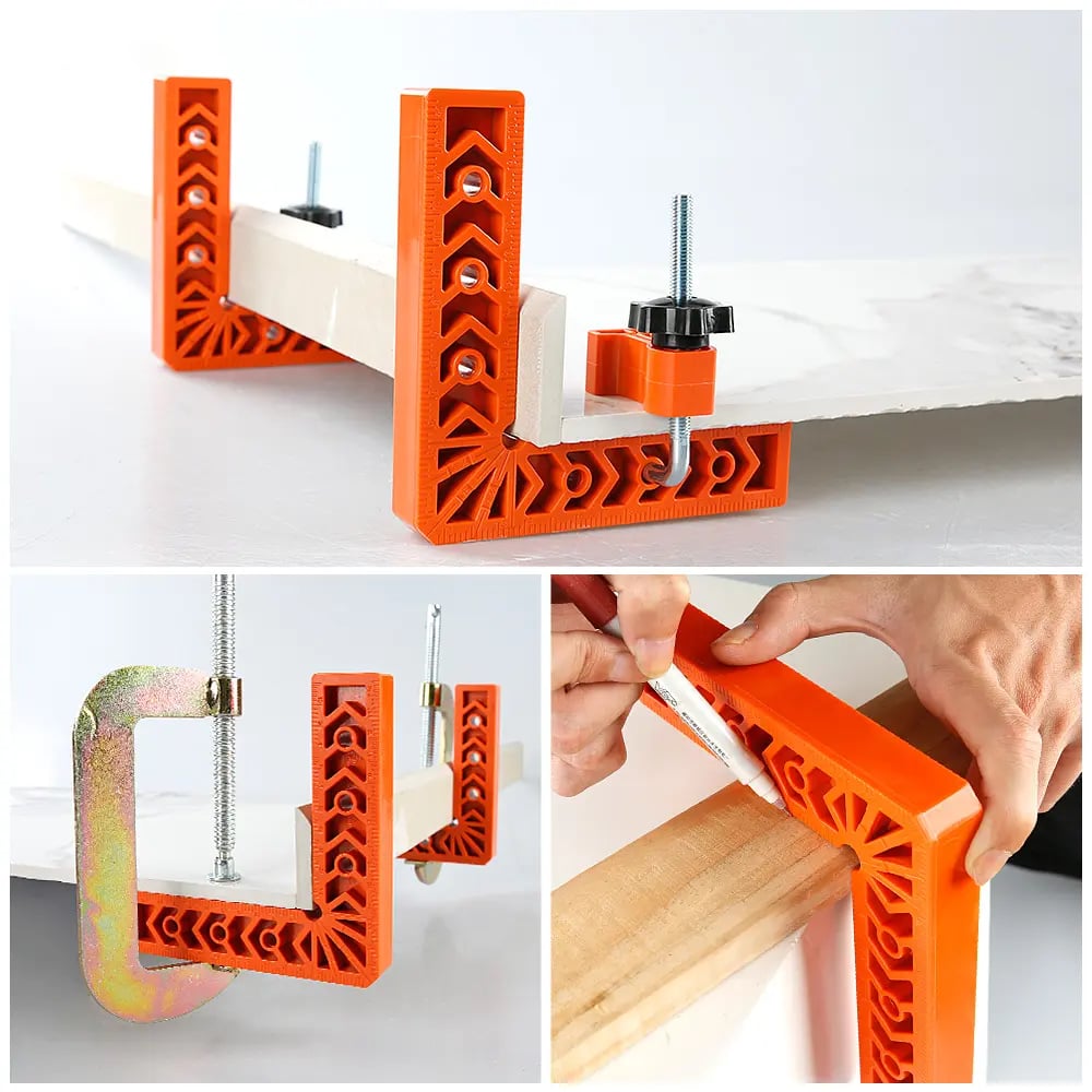 Woodworking Right-Angle Clamp Set