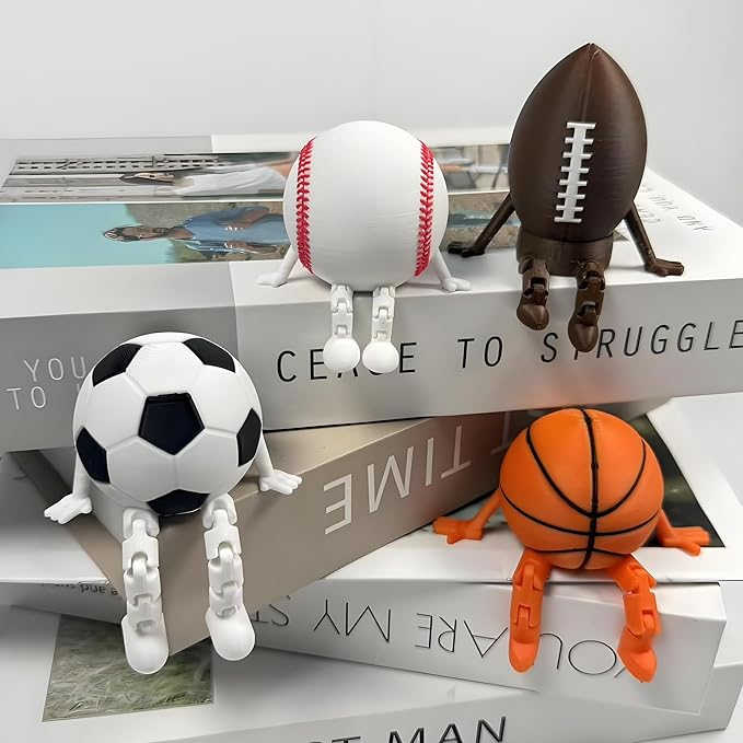 🔥LAST DAY 49% OFF💖3D Printed Golf Ball Desk Buddy