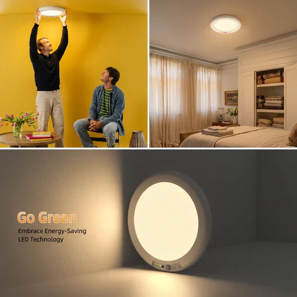 49% OFF This Week Promotions🎉🎉Rechargeable Motion Sensor Ceiling Light with Remote（🔥Buy 2 Free Shipping🔥）