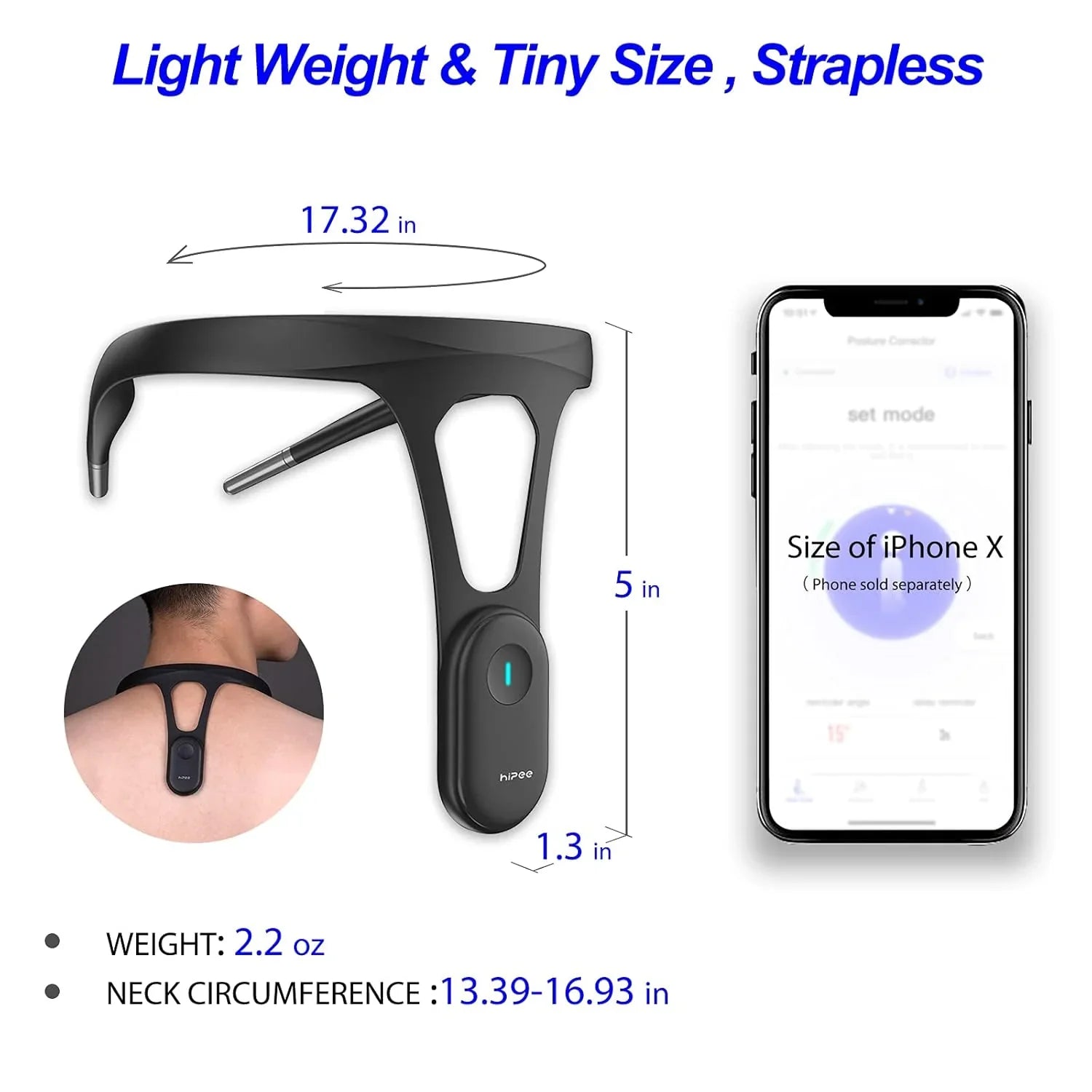 Smart Posture Pro Trainer & Corrector Device