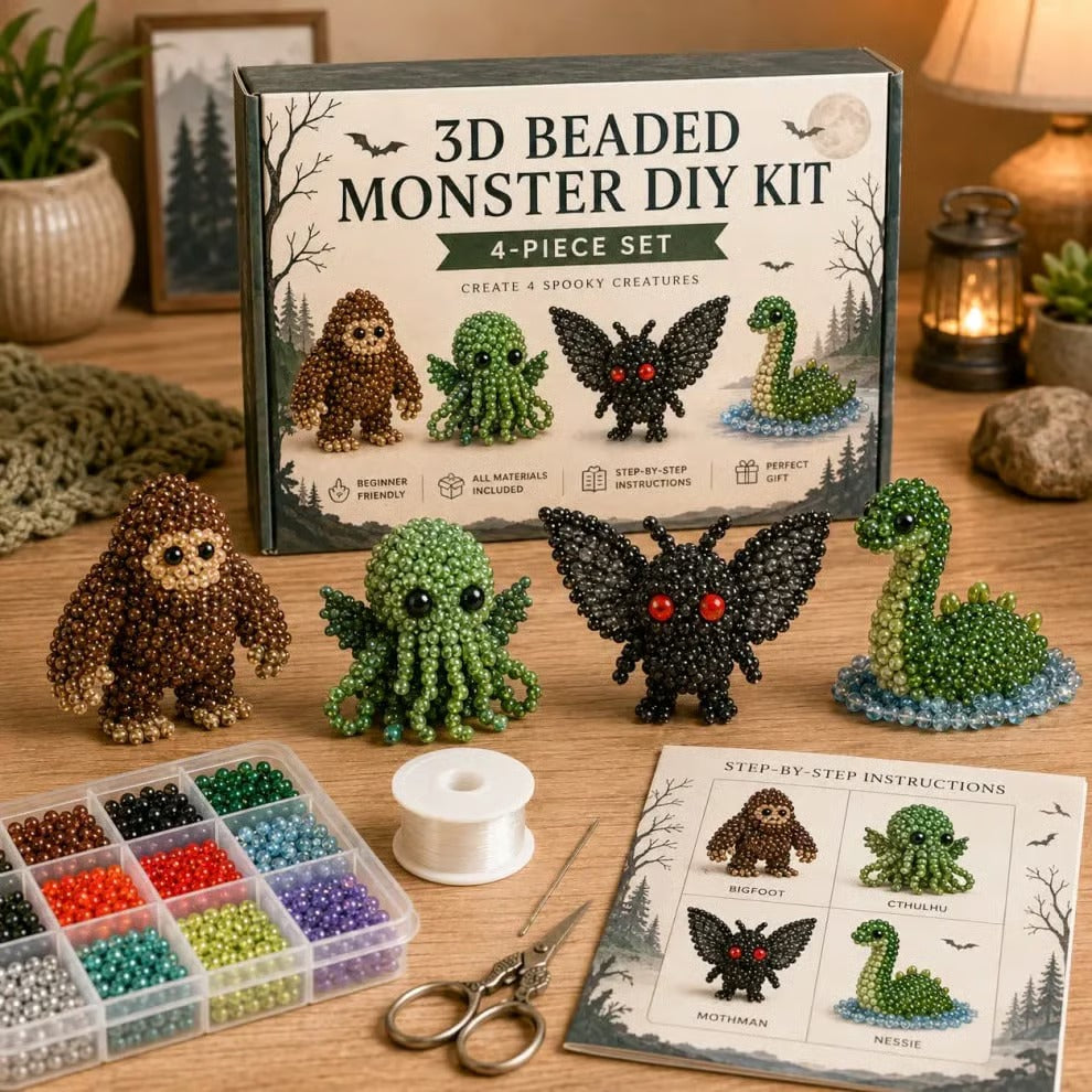✨Petite 3D Beaded Animal Kit – Cute, Relaxing & Giftable