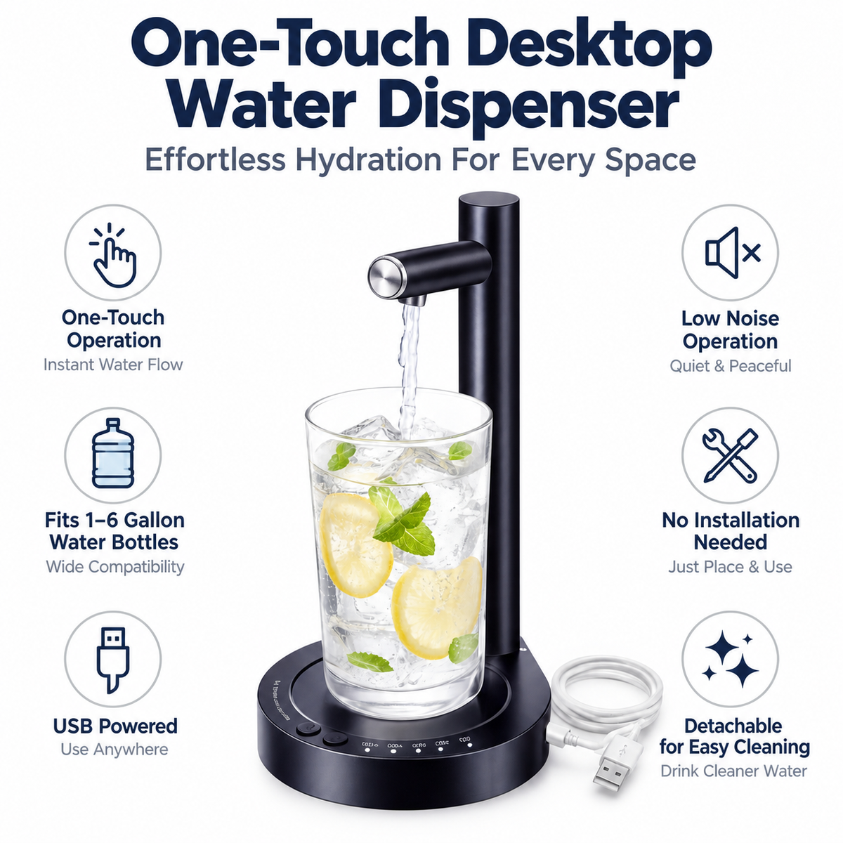 USB Electric Water Dispenser Pump