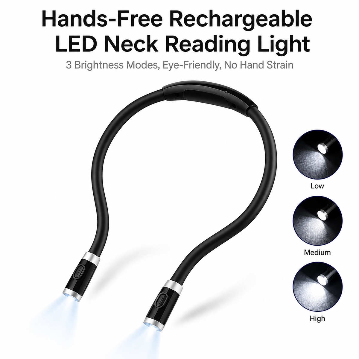 Rechargeable LED Book Light