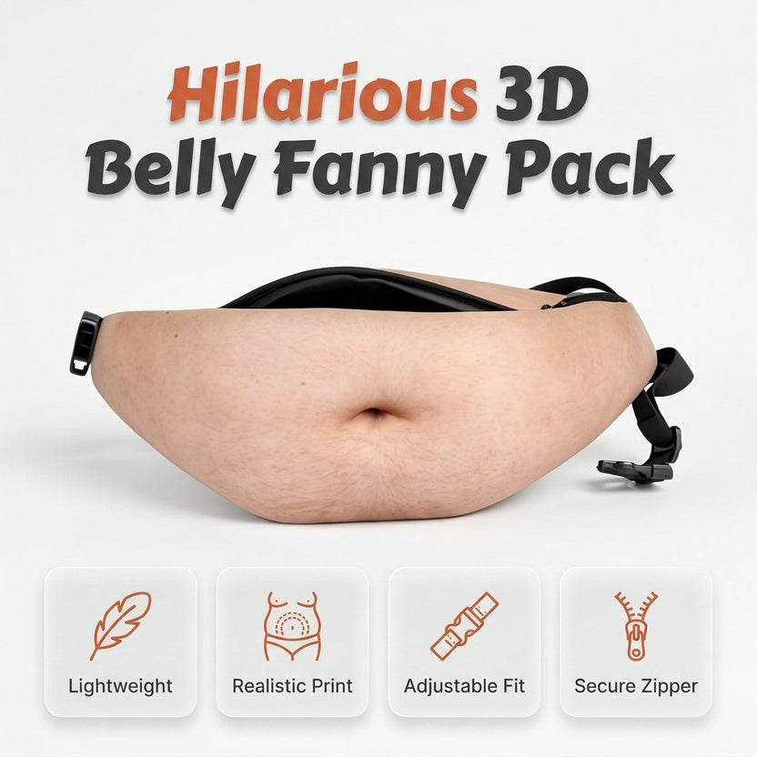 Oohho™ Funny Pot-Belly Waist Pack — A Hilarious Gag Gift